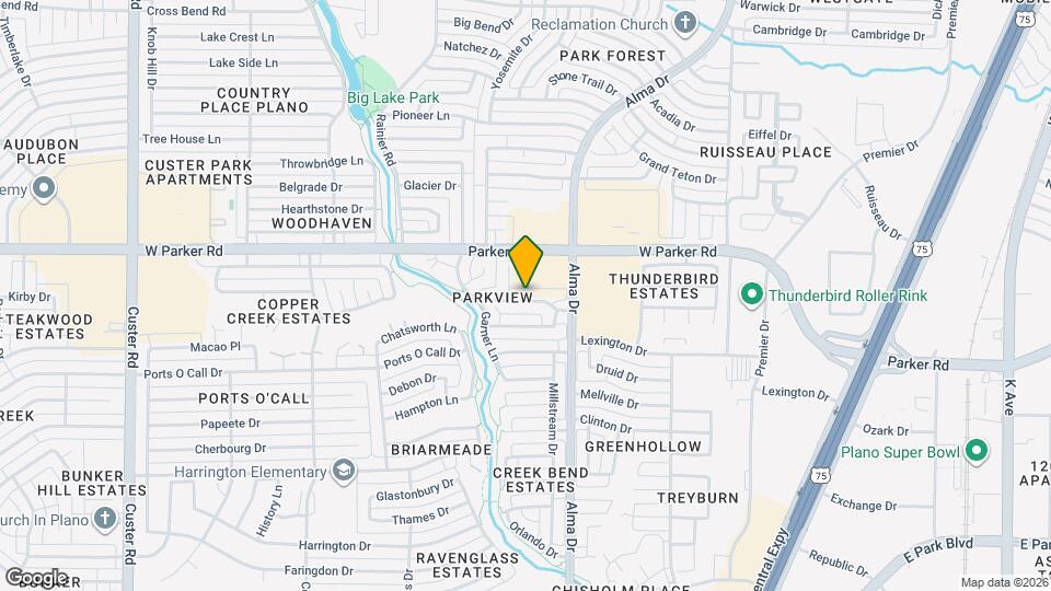 1109 Wimbledon Ln Map and Location Details