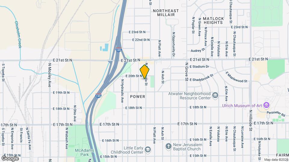 2043 N Minnesota St Map and Location Details