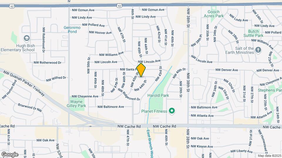 4406 NW Denver Ave Map and Location Details