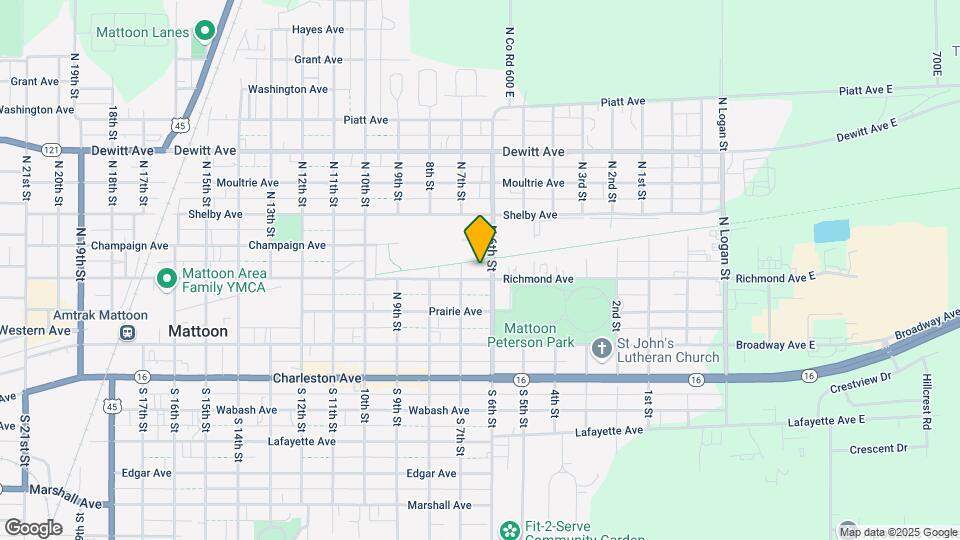608 Richmond Ave Map and Location Details