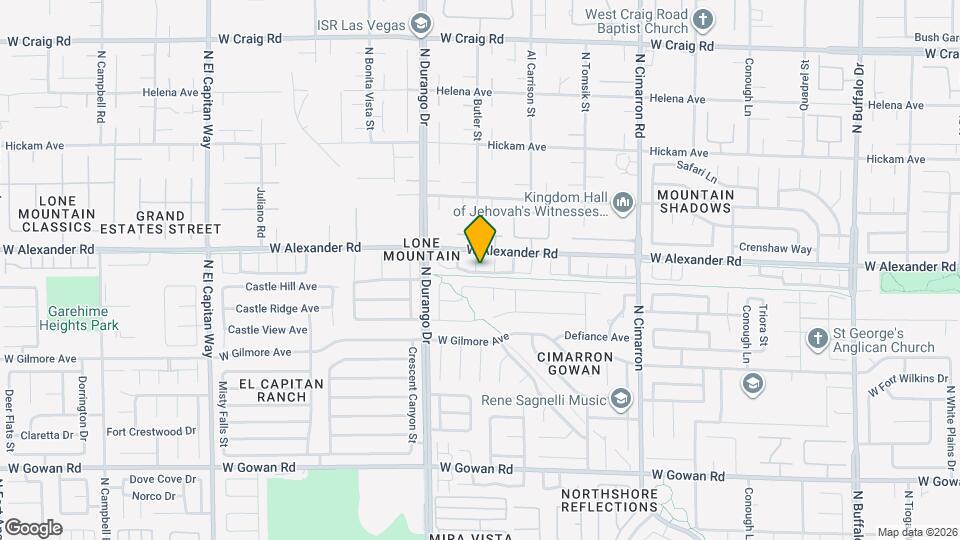 8348 Gourley Ave Map and Location Details