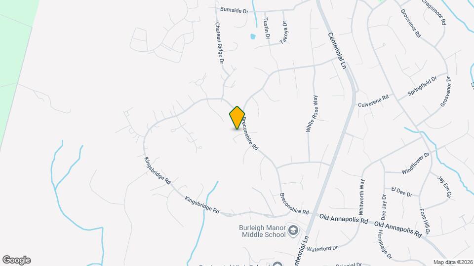 10206 Sunway Terrace Map and Location Details