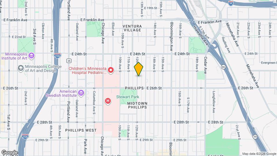 2517 12th Ave S Map and Location Details