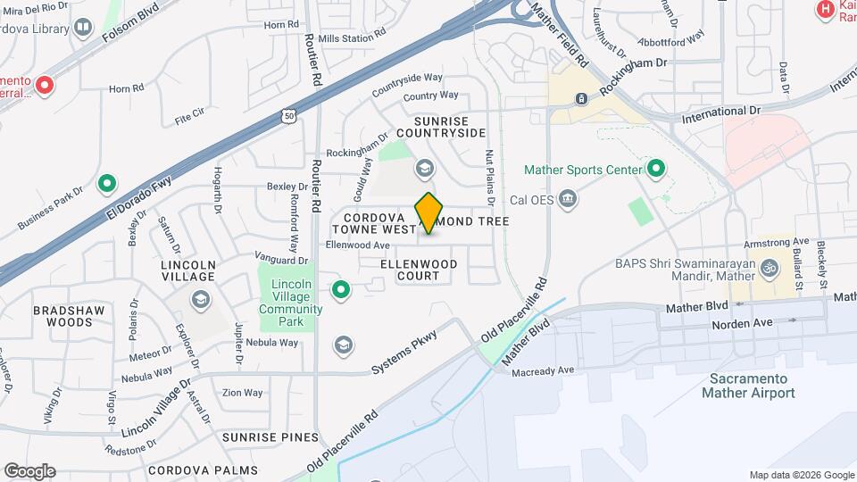 10207 Ellenwood Ave Map and Location Details
