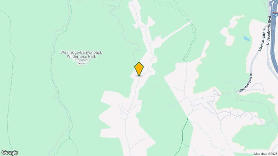 3459 Mandeville Canyon Rd Map and Location Details