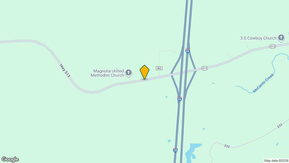 15169 Hwy 513 Map and Location Details