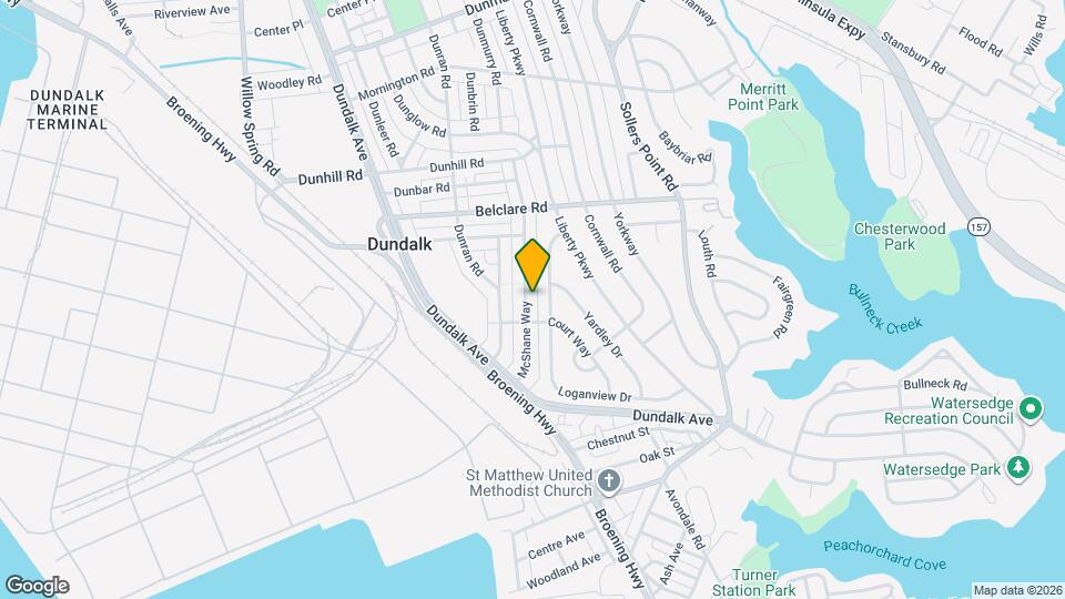 3481 McShane Way Map and Location Details