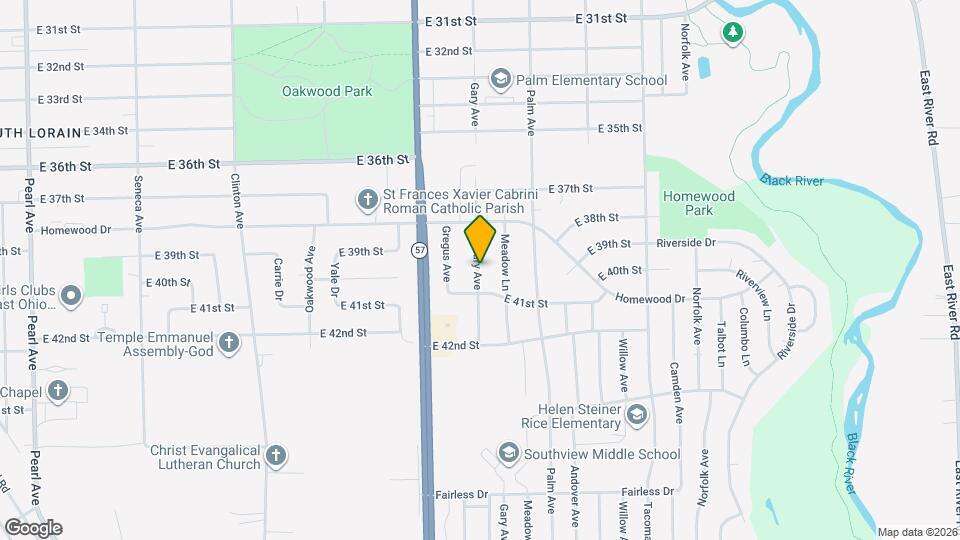 3979 Gary Ave Map and Location Details