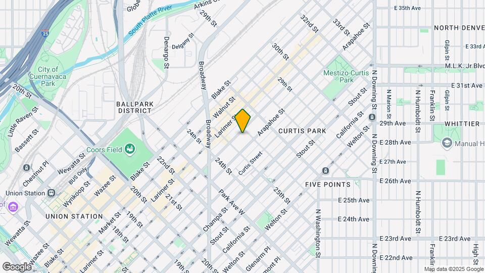 2570 Lawrence St Map and Location Details