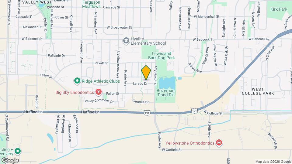 3407 Laredo Dr Map and Location Details