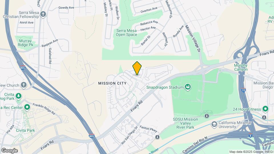 2642 Bellezza Dr, Unit Bellezza Dr Map and Location Details