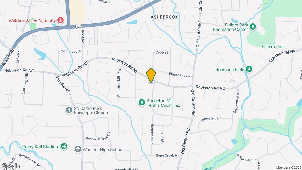 2834 Clearbrook Dr Map and Location Details