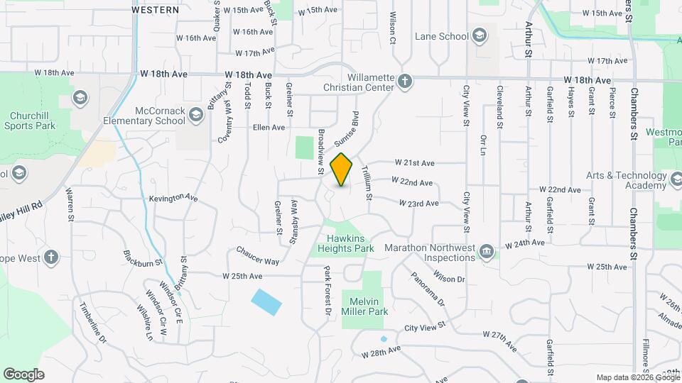 2145 Hawkins Ln Map and Location Details