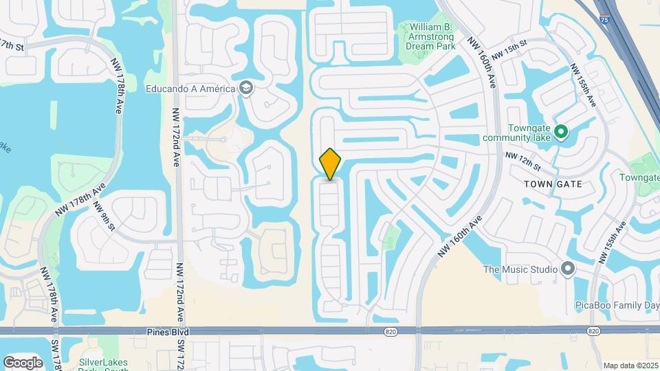 16554 NW 10th St Map and Location Details