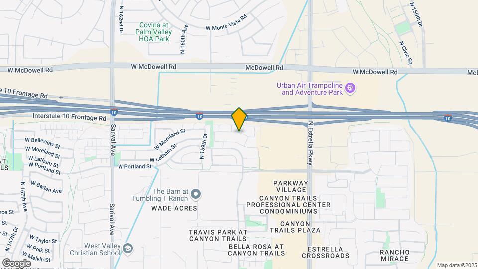 15793 W Moreland St Mapa y Detalles de la Ubicación