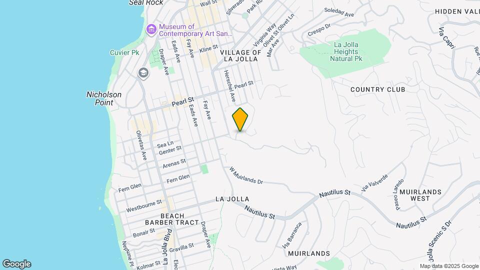 1040 Genter St Map and Location Details