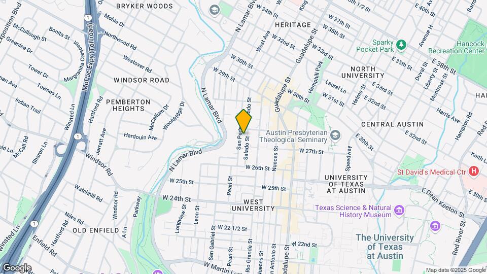 2706 Salado St Mapa y Detalles de la Ubicación