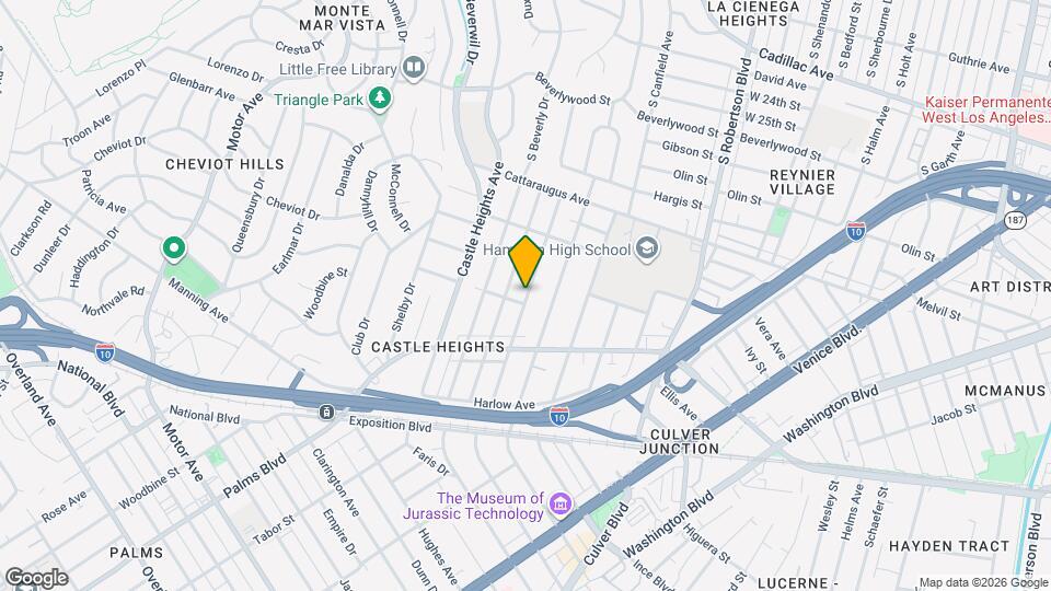 3121 Oakhurst Ave Mapa y Detalles de la Ubicación