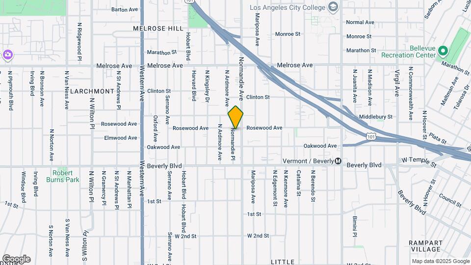 436 Normandie Pl Map and Location Details