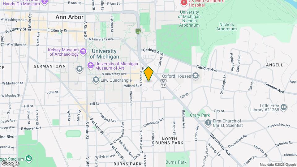 1319 Forest Ct Map and Location Details
