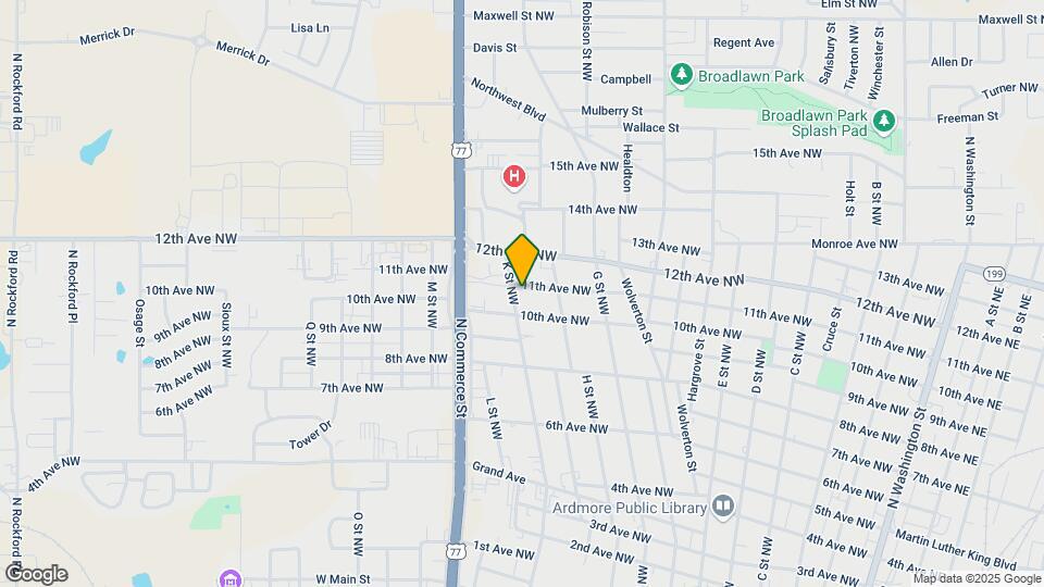 816 11th Ave NW Map and Location Details