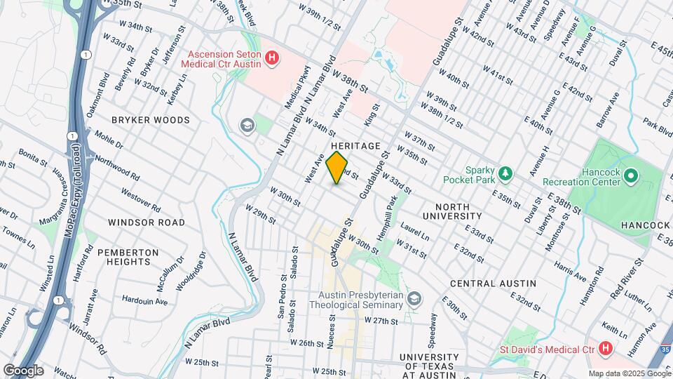 641 W 31st 1/2 St Map and Location Details