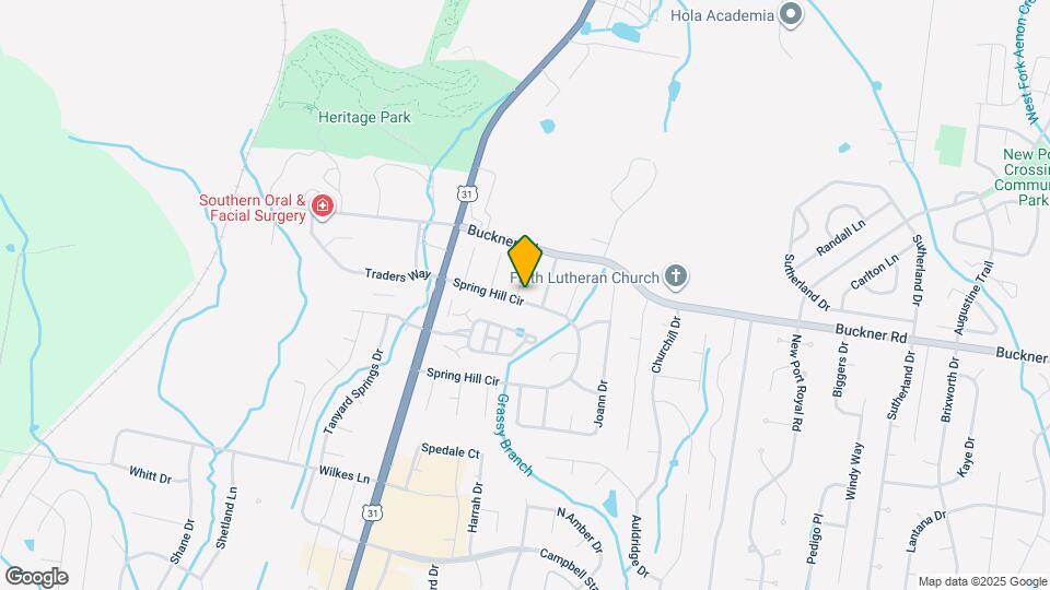 2173 Spring Hill Cir Map and Location Details