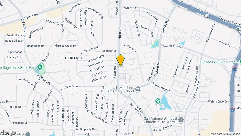 535 Centro Hermosa Map and Location Details