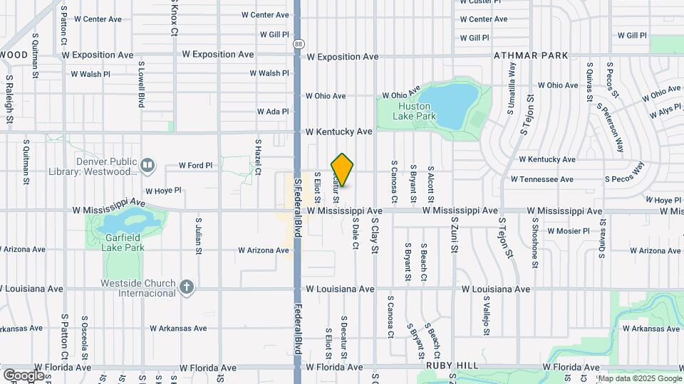 1060 S Decatur St Map and Location Details