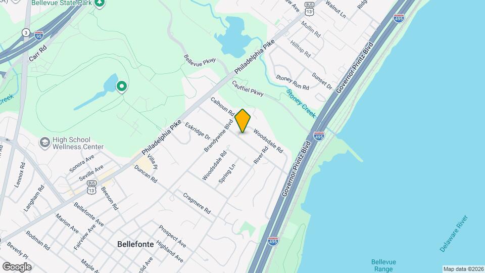 703 Bellevue Rd, Unit Beautiful space Map and Location Details