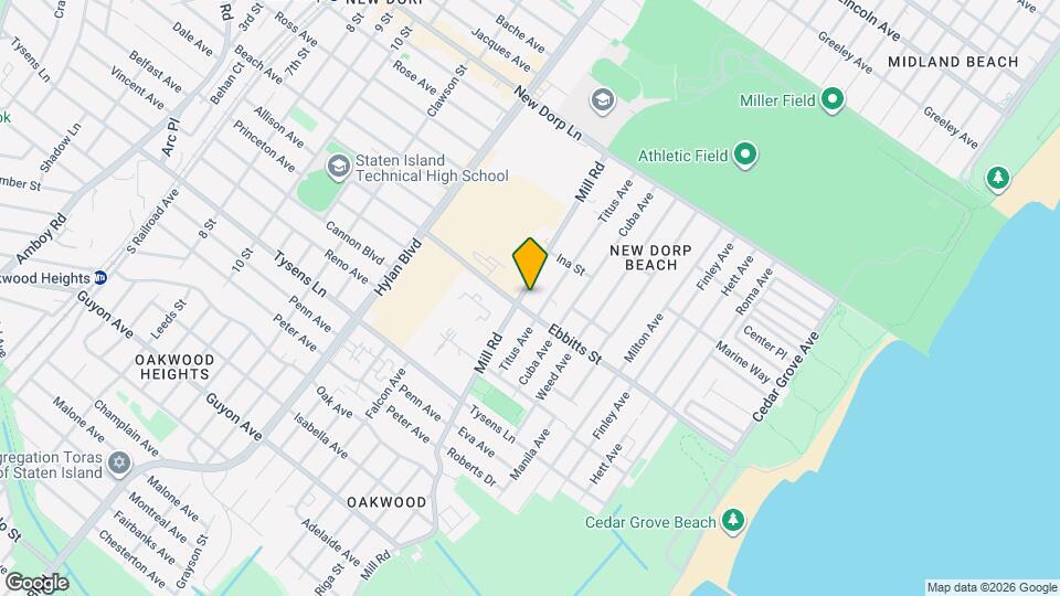 170 Mill Rd, Unit 2nd Fl Map and Location Details