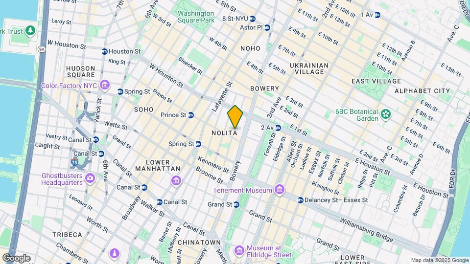 232 Elizabeth St-Unit -3E Map and Location Details