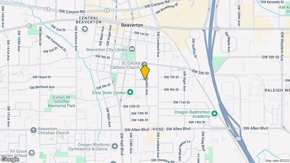 12200 SW Eighth St Map and Location Details