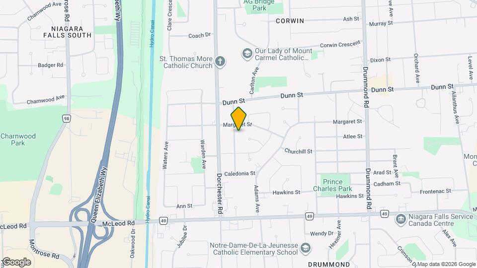 6852 Hagar Ave Map and Location Details