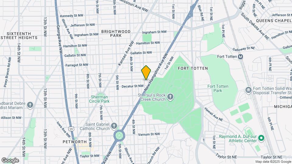 4813 3rd St NW Map and Location Details