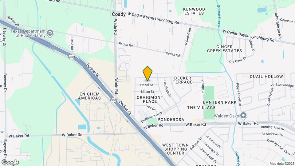 5414 Hazel St Map and Location Details