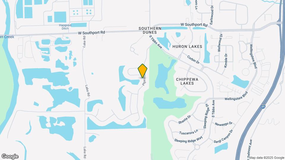 7356 Pipestone Dr Map and Location Details