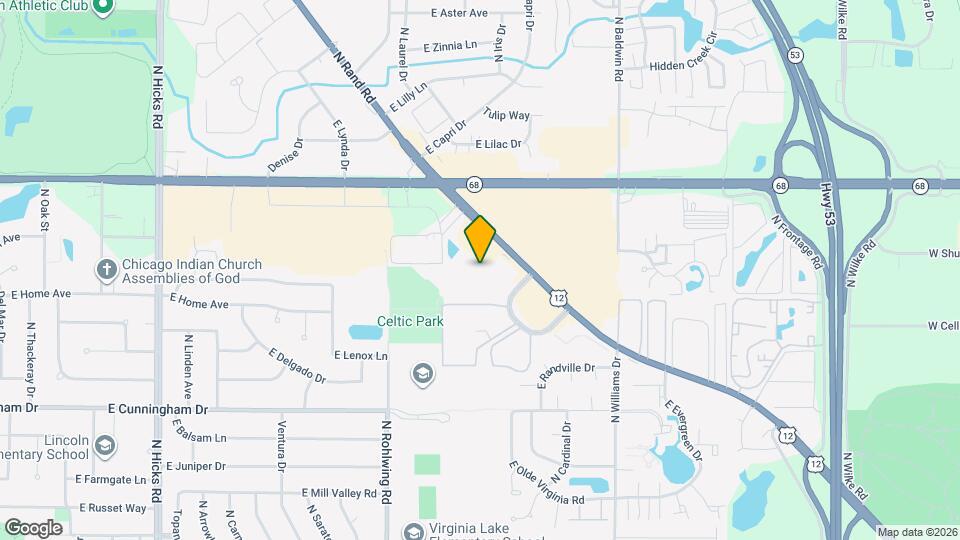 1523 N Winslowe Dr Map and Location Details