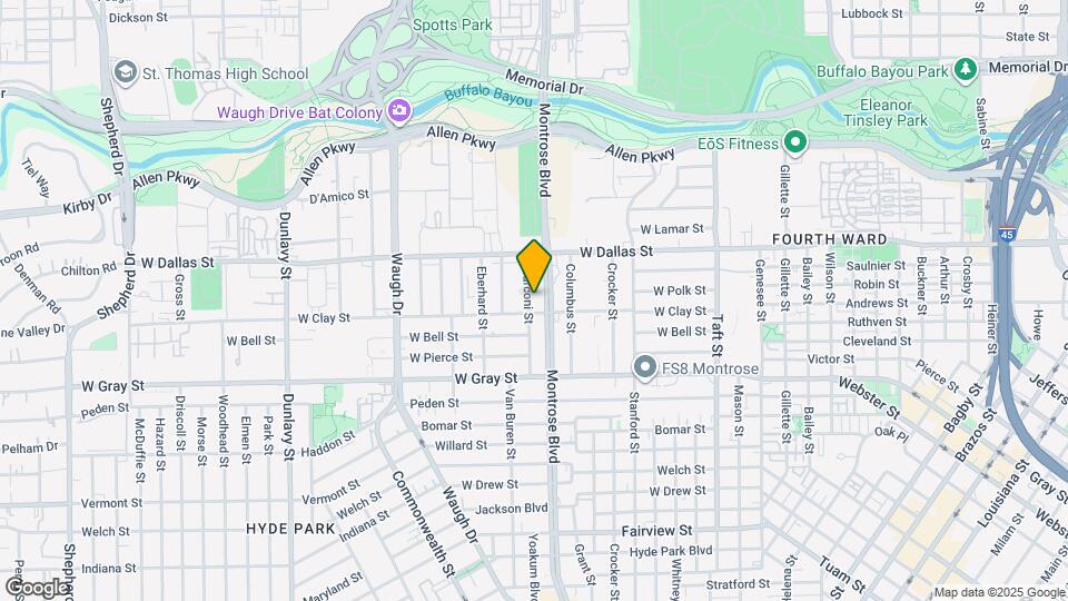 1211 Marconi St Map and Location Details