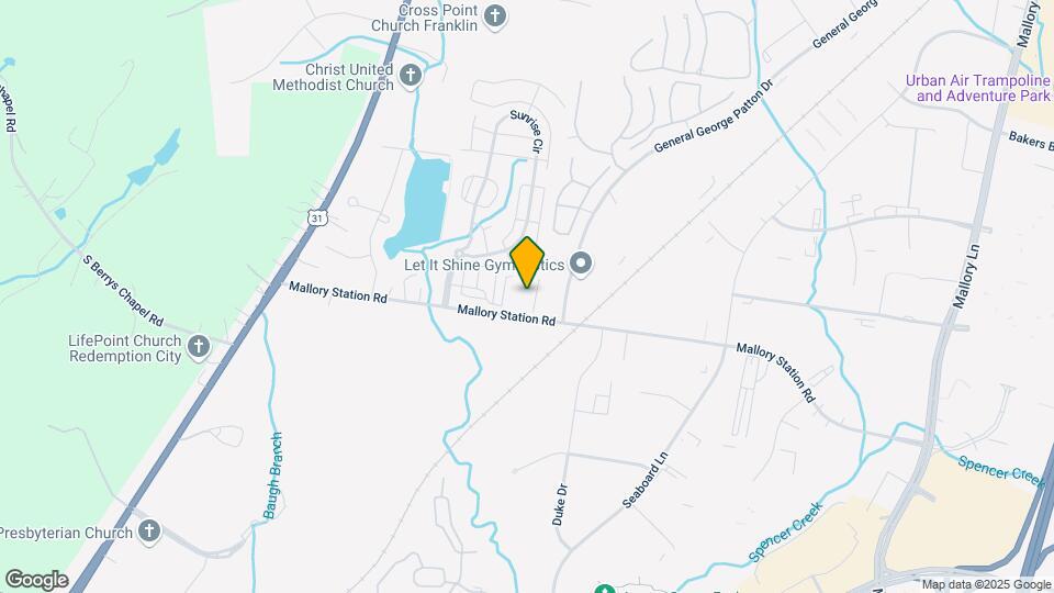 Everleigh Cool Springs 55+ Active Adult Apartment Homes Map and Location Details