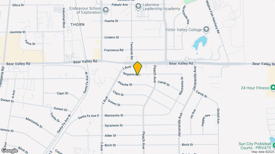 17945 Sequoia St Map and Location Details