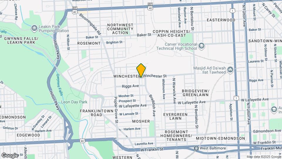 1131 Ashburton St Map and Location Details