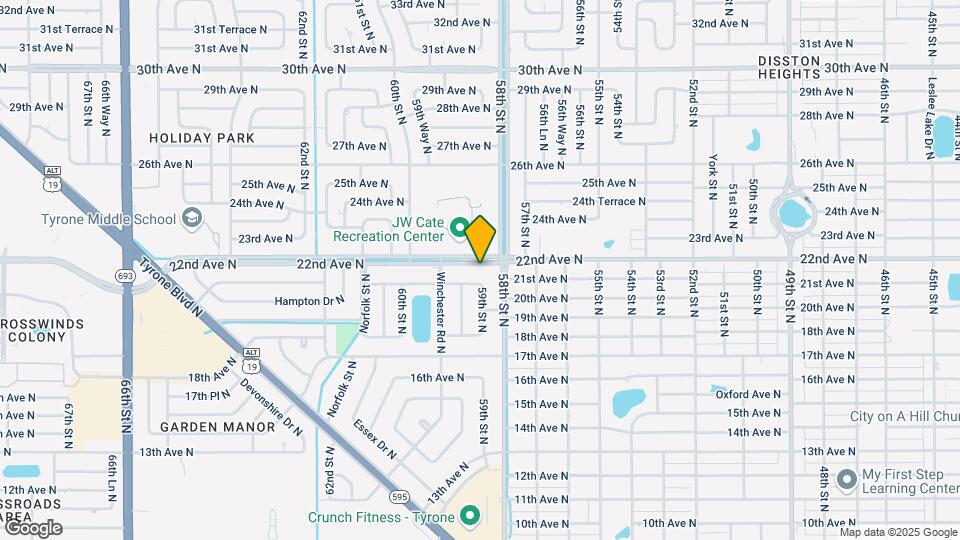 5900 22nd Ave N Map and Location Details