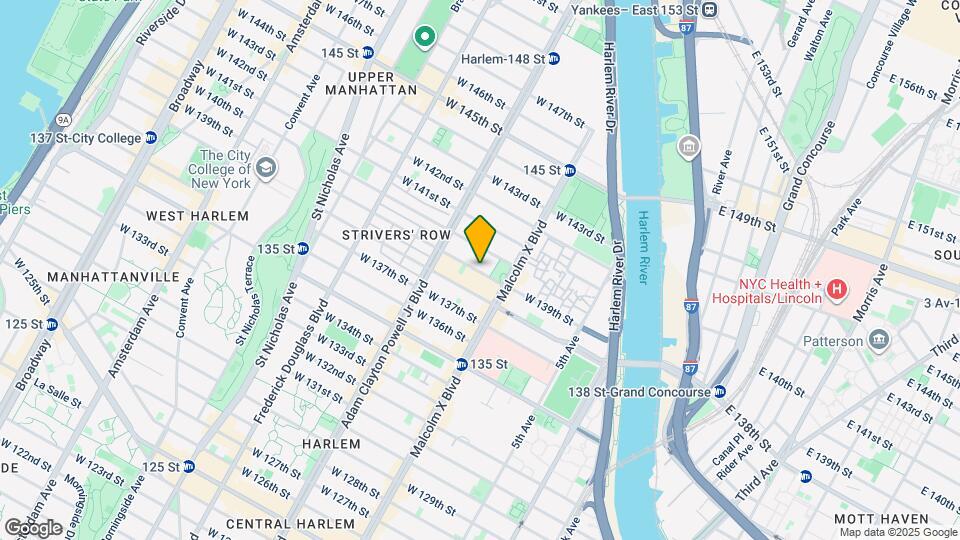 139 W 139th St Map and Location Details