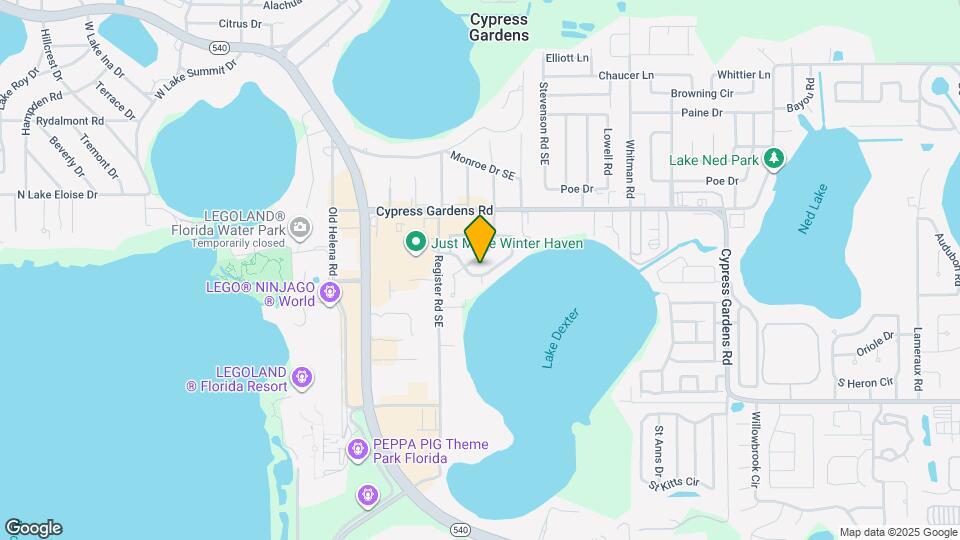 664 Lake Dexter Cir Map and Location Details