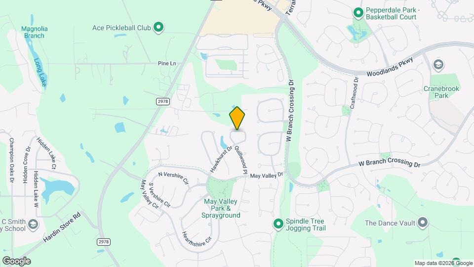 110 N Hawkhurst Cir Map and Location Details