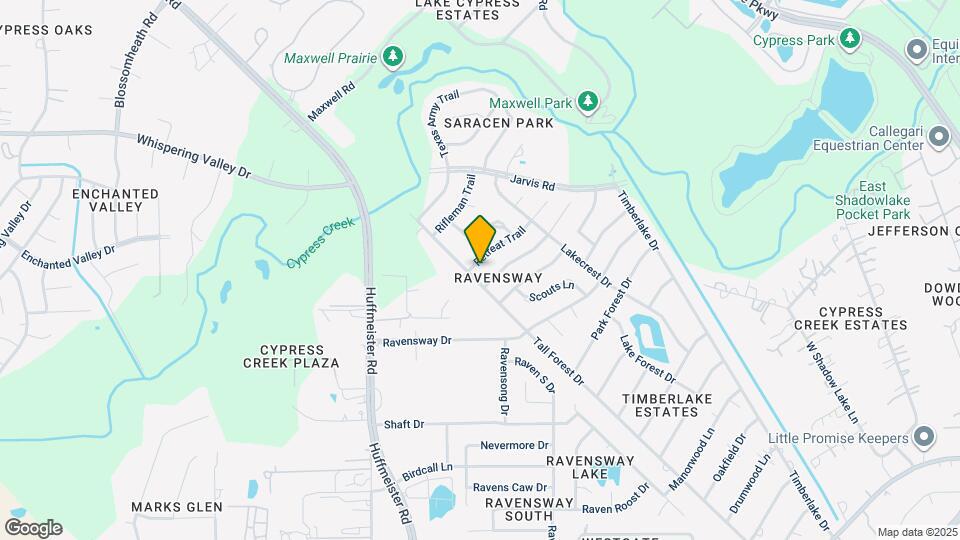 12731 Retreat Trail Map and Location Details