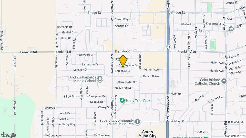 1531 Berkshire Dr Map and Location Details