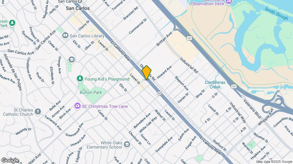 1240 El Camino Real Mapa y Detalles de la Ubicación