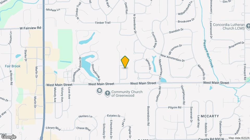 132 Westridge Pl Map and Location Details